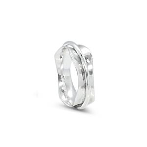 Sterling Silver 6mm Spin Ring