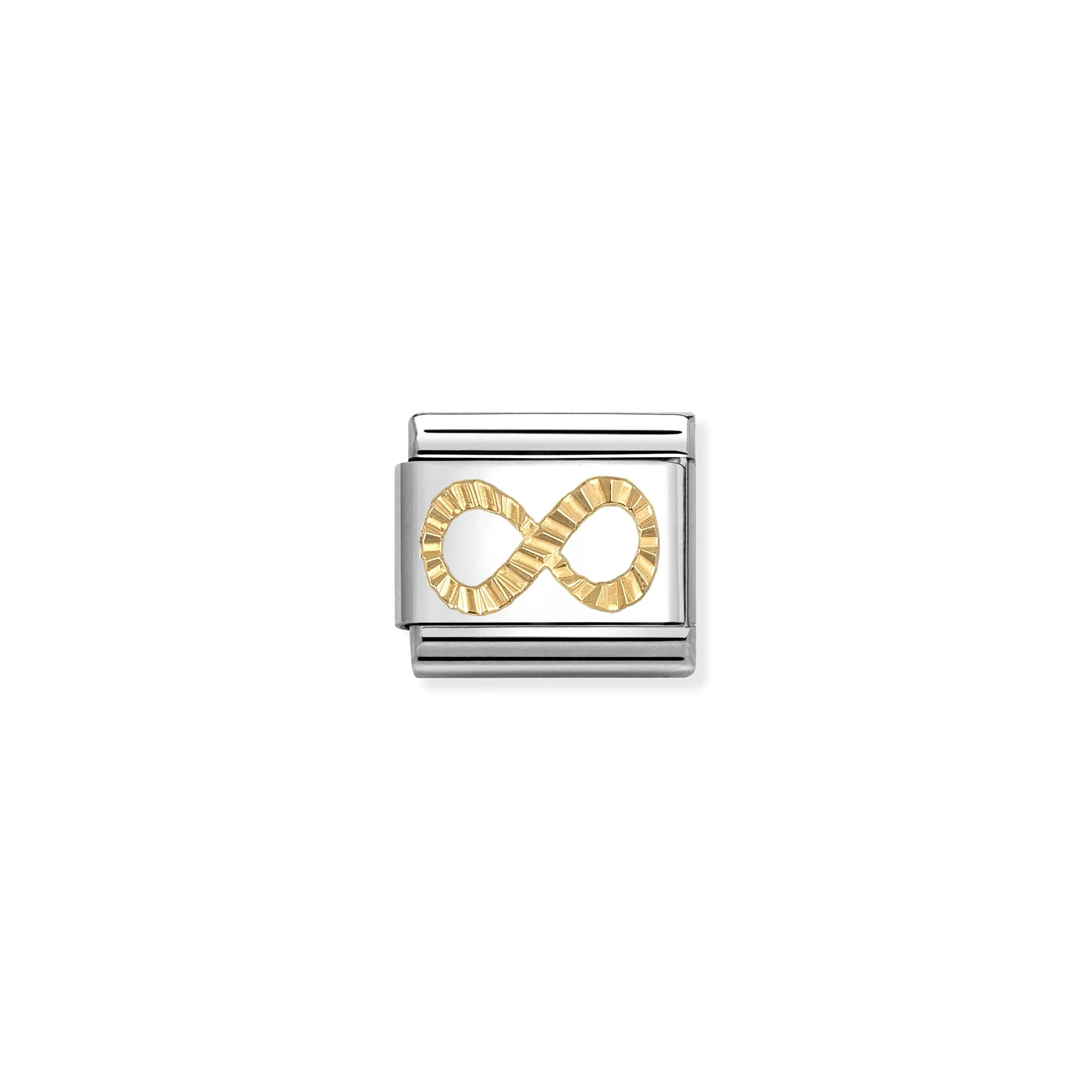 COMPOSABLE CLASSIC LINK 030149/66 ETCHED INFINITY IN 18K GOLD