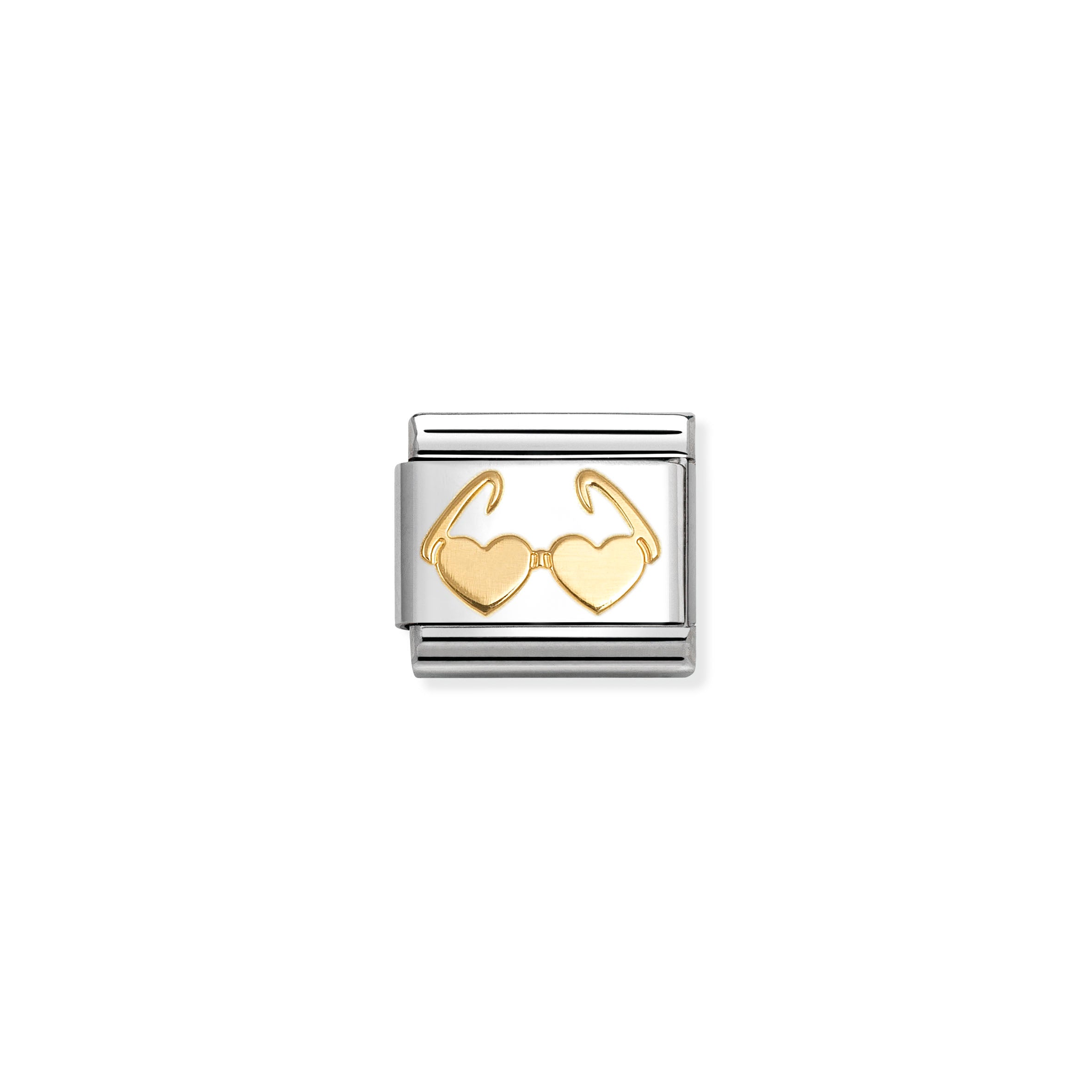 Composable Classic Link 030149/67 Heart Sunglasses s/steel & 18ct Gold