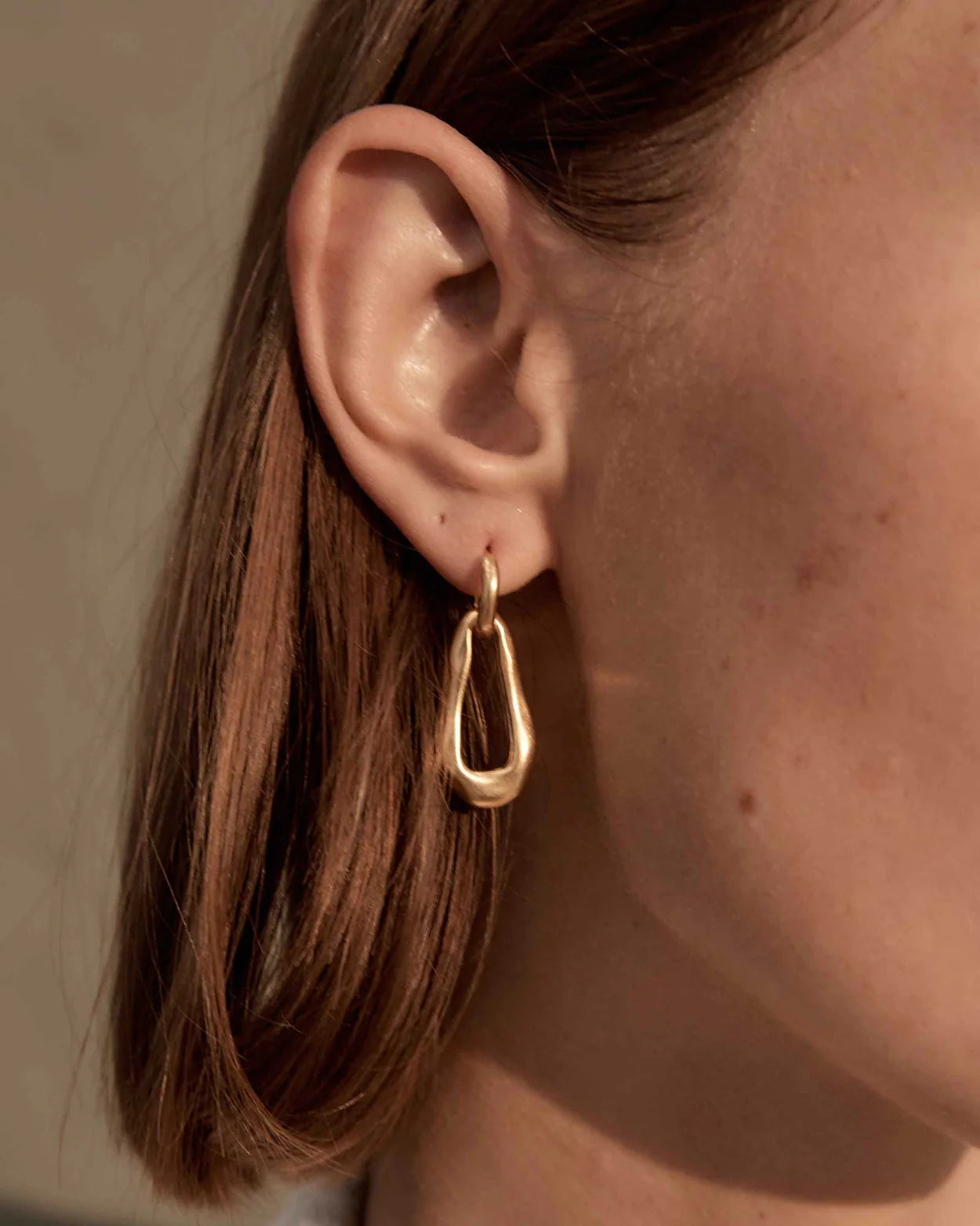 Kirstin Ash Shift Earrings (18k gold plated)