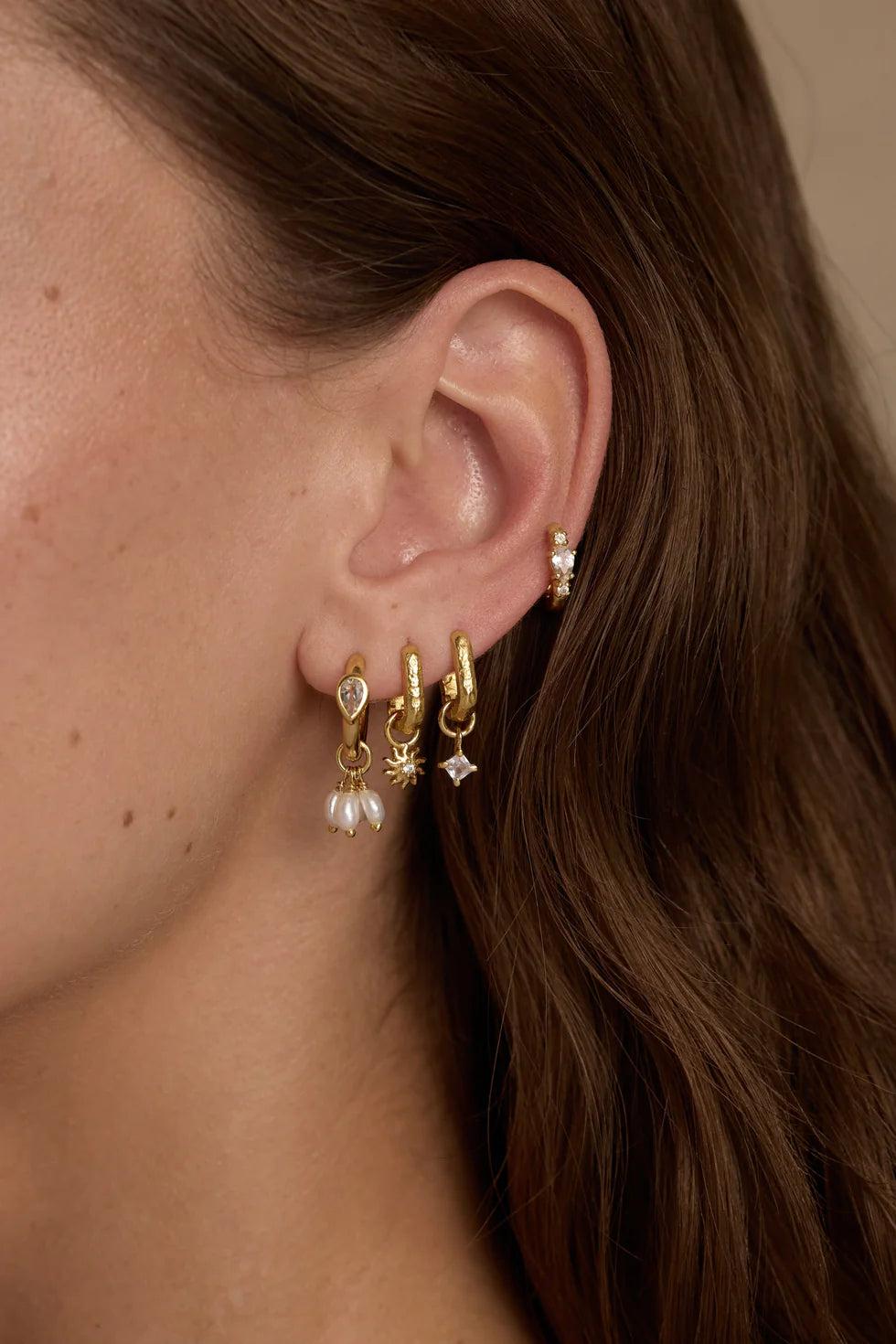 Toni May Soleil Gold Charm Double Set
