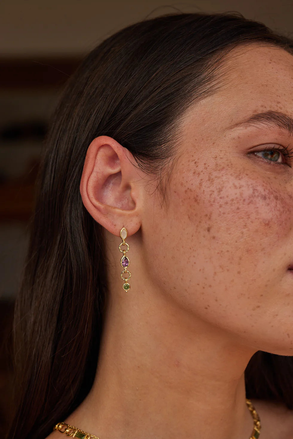 Toni May Calypso Gold Earrings