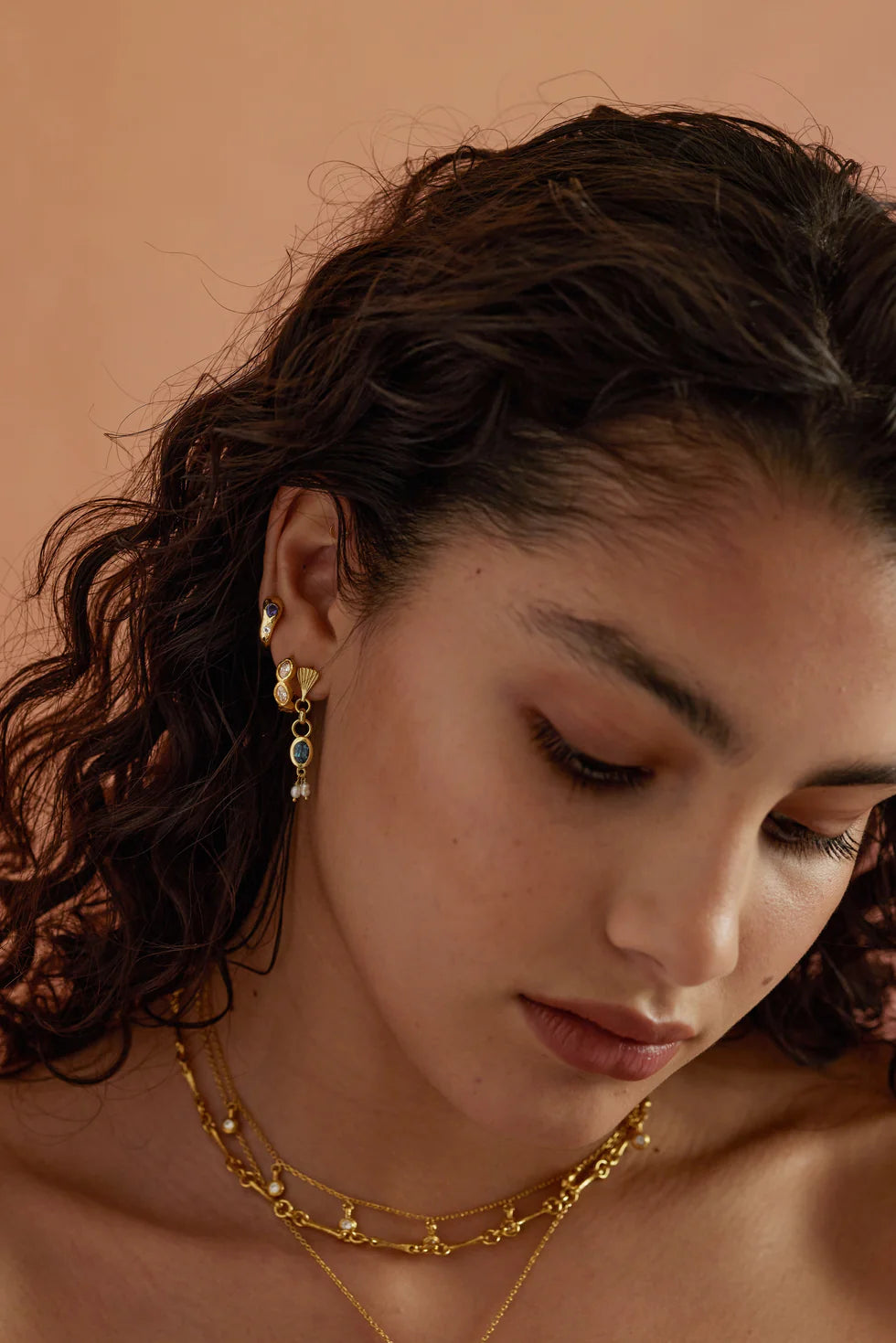Toni May Willa Gold Hoops