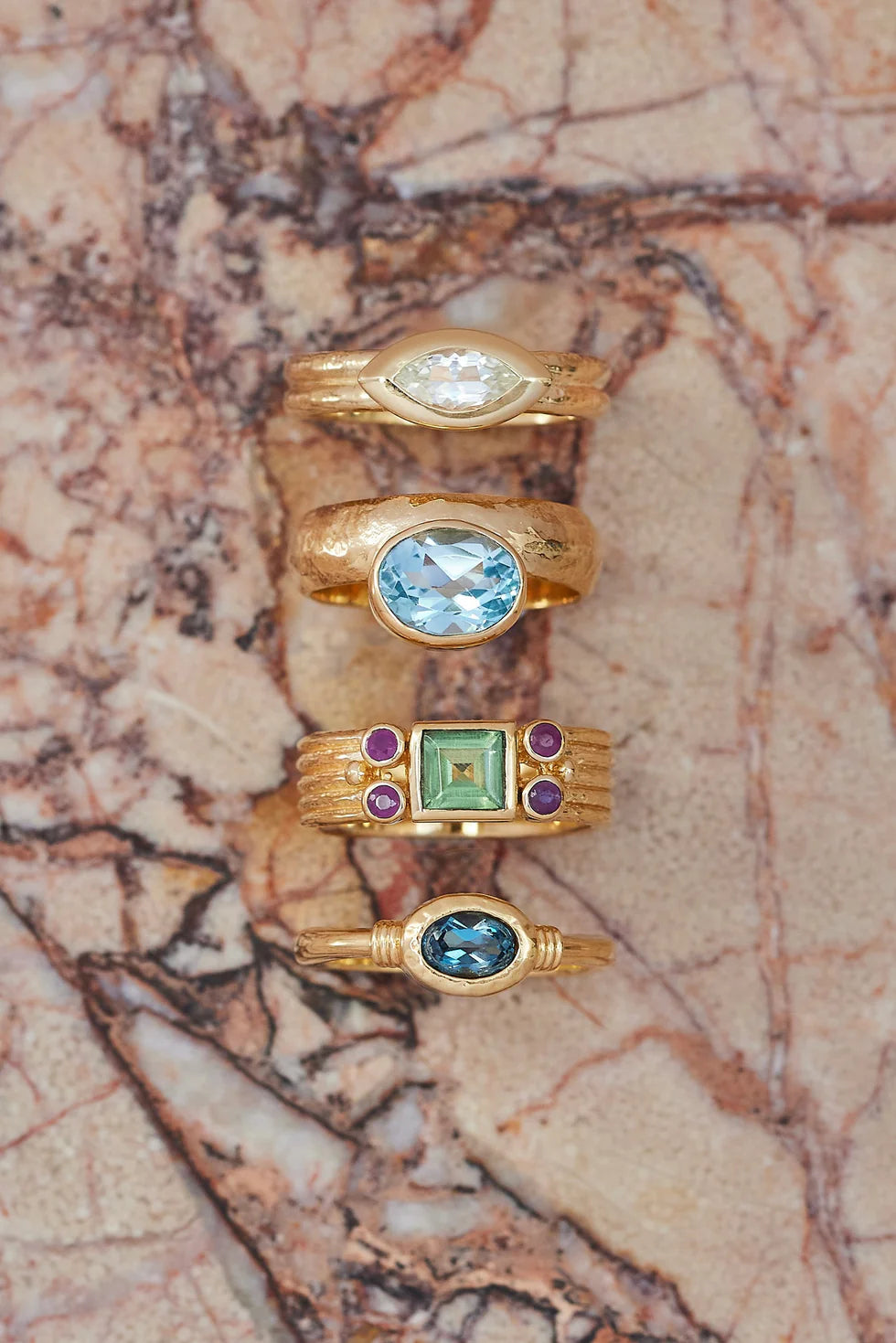 Toni May Amara Marquise Topaz Ring