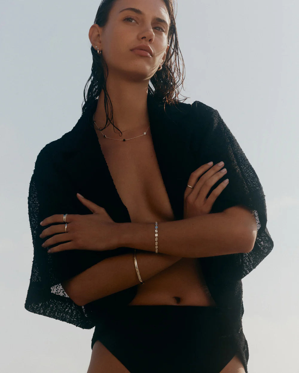 Kirstin Ash Mondo Bracelet - Silver