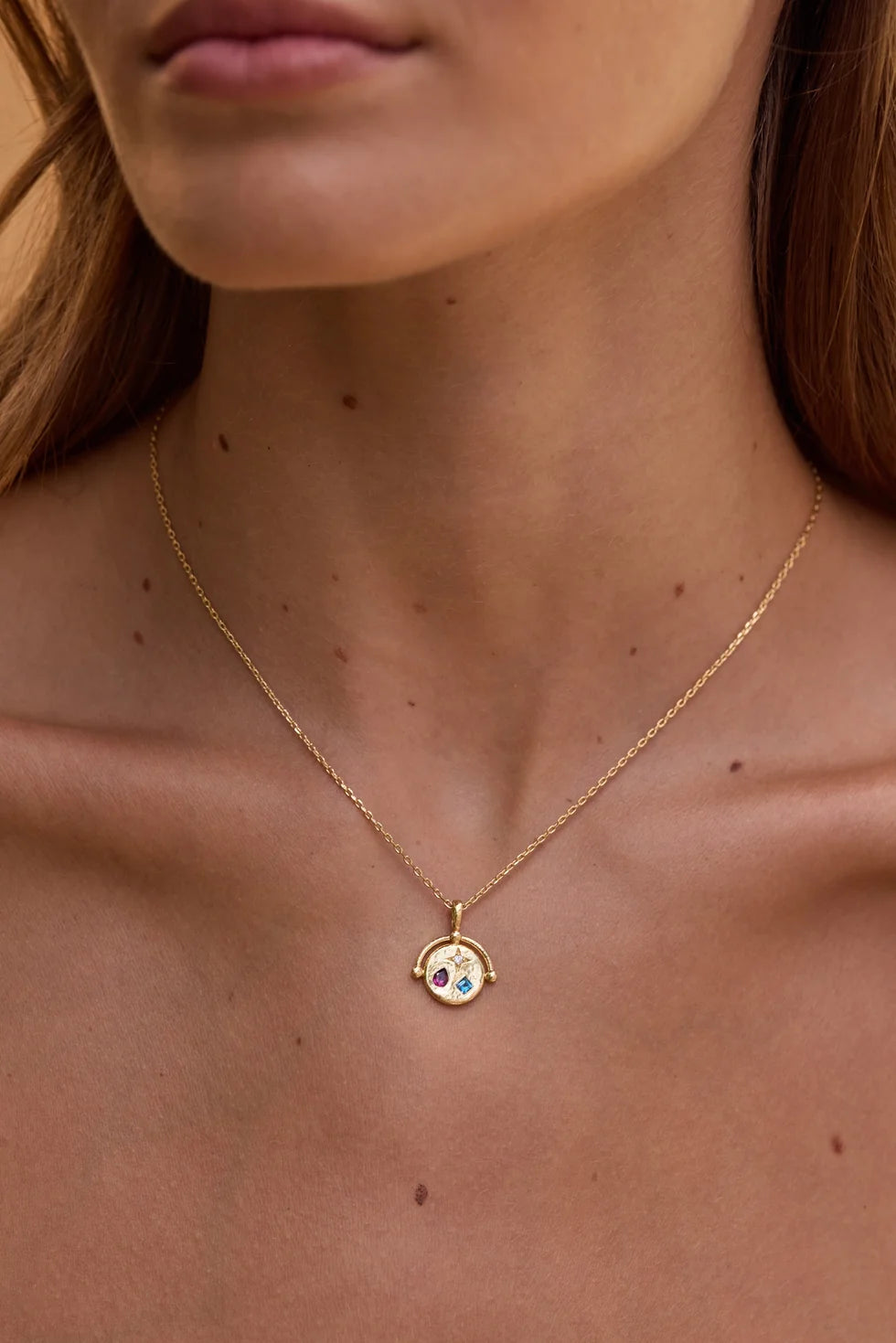 Toni May Aster Gold Necklace