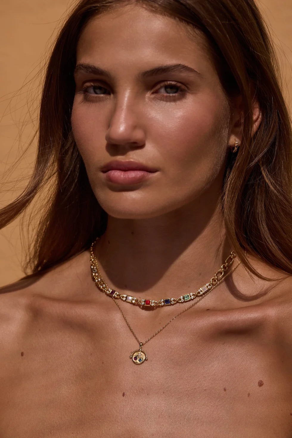 Toni May Aster Gold Necklace
