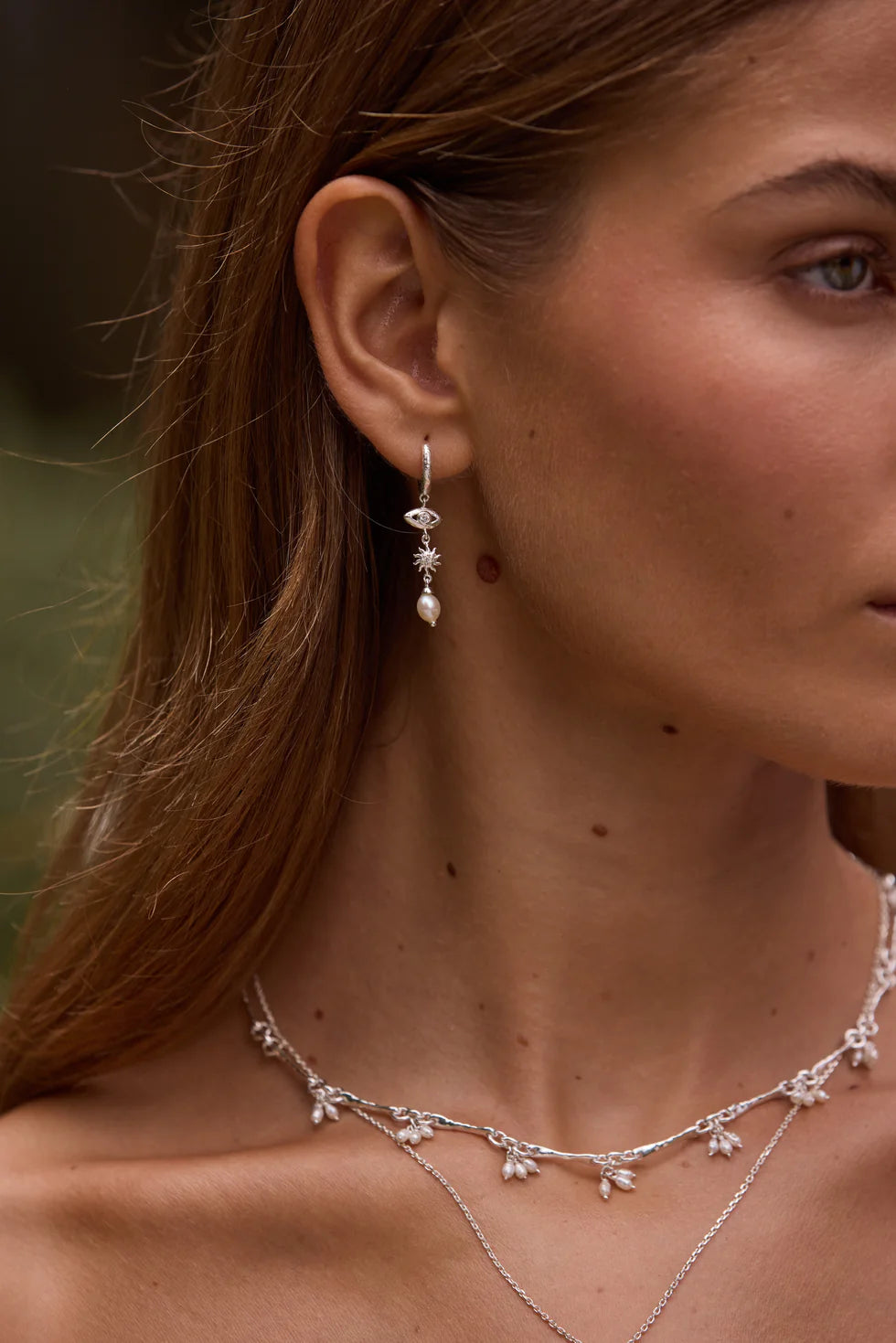 Toni May Soleil Silver Earrings