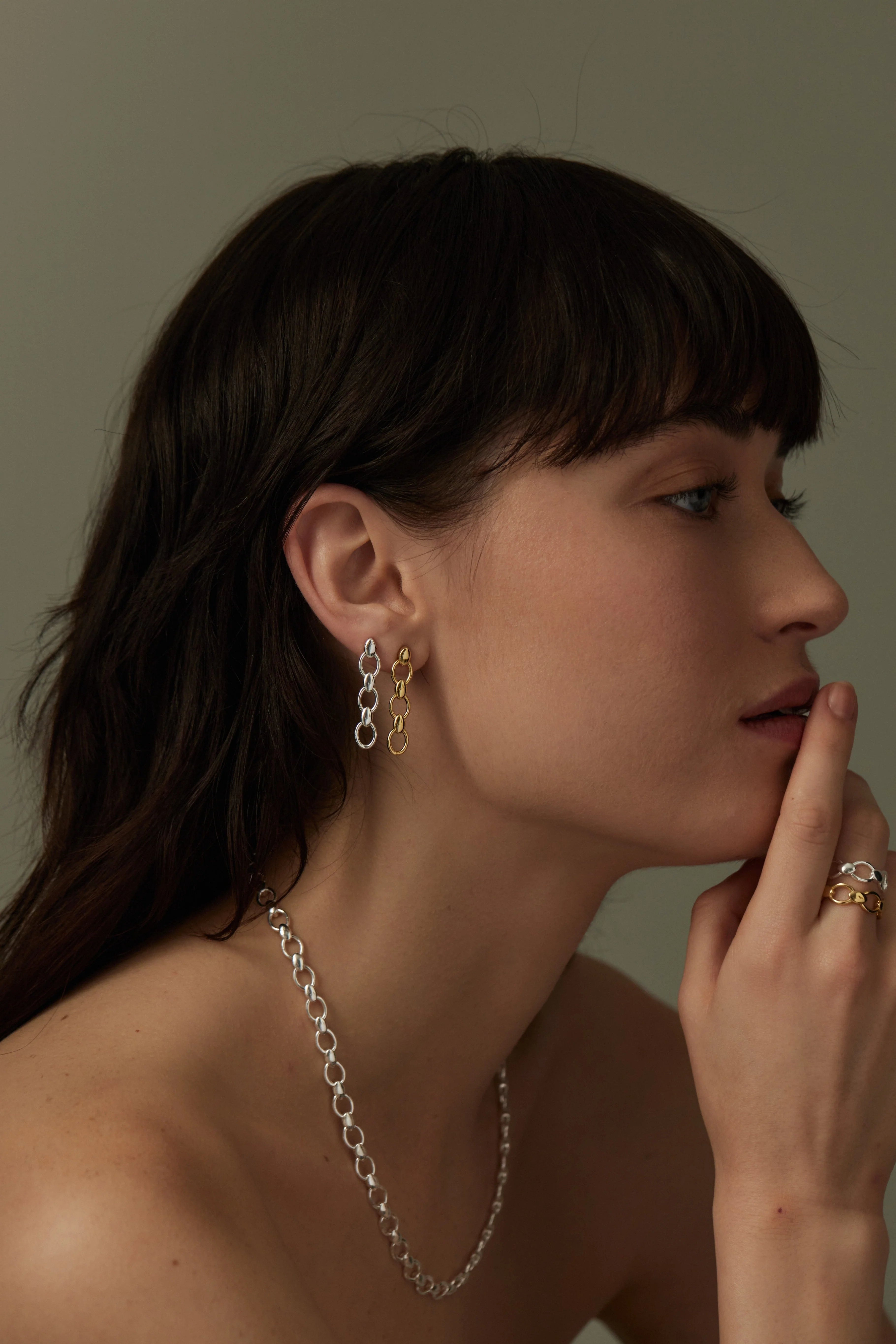Toni May Apollo Gold Earrings