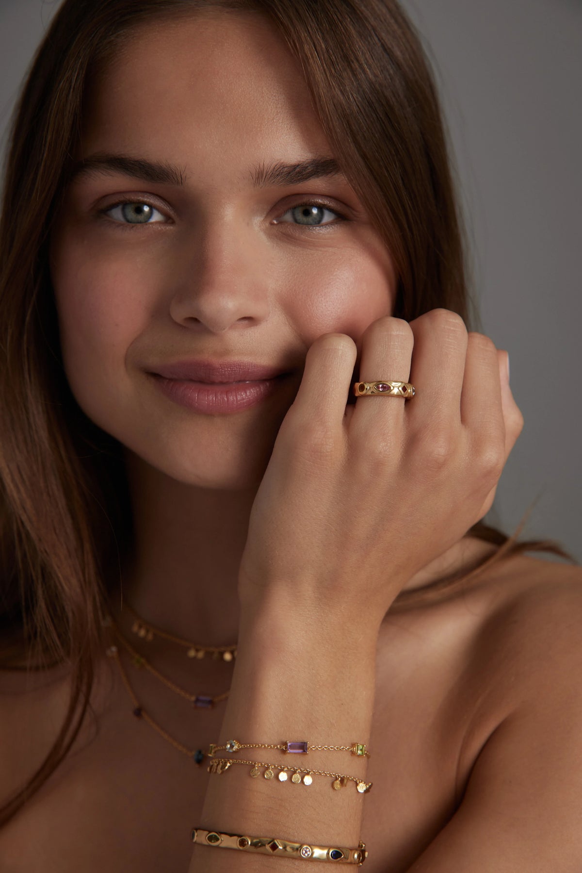 Toni May Reign Gold Bracelet