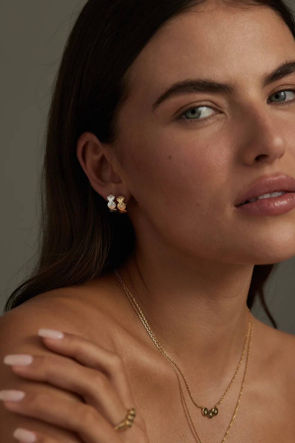 Toni May Étoile Gold Hoops