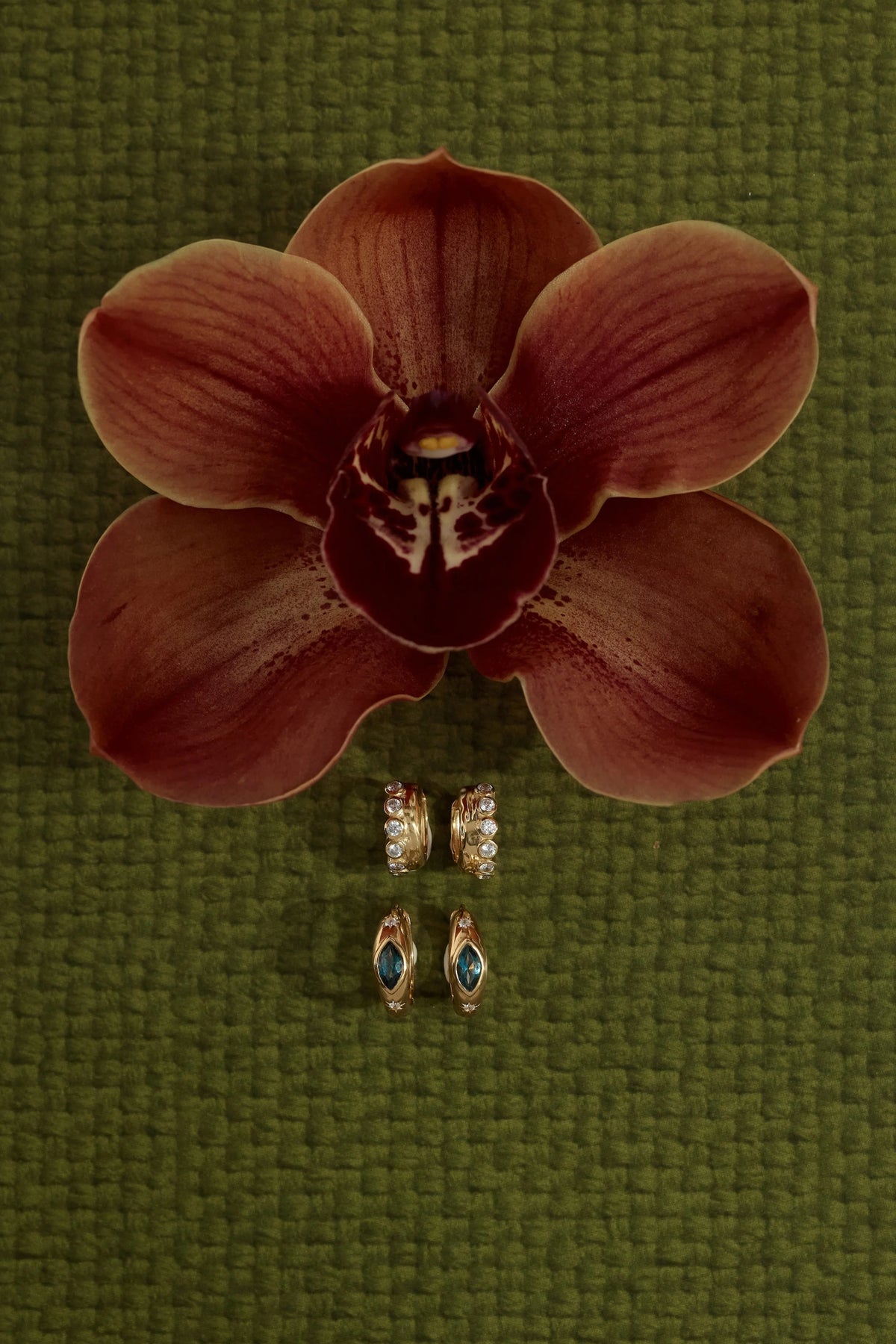 Toni May Duchess Gold Huggies