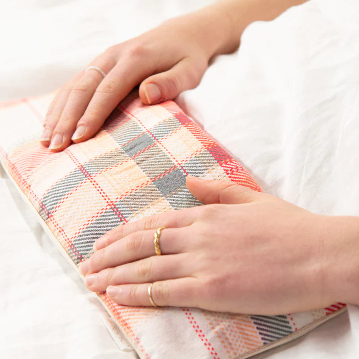 Tonic Flannel Check Heat Pillow
