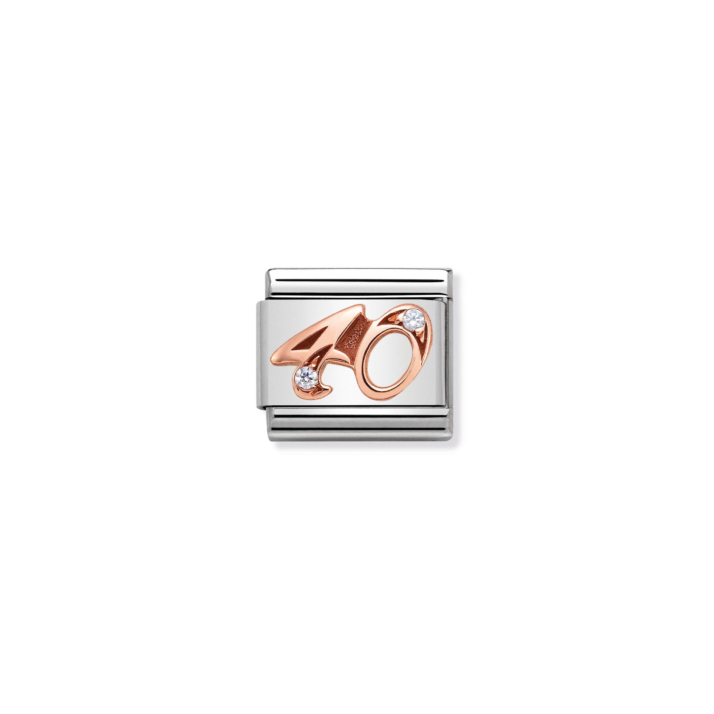 Composable Classic Link 40 in 9ct Rose Gold 430315/40