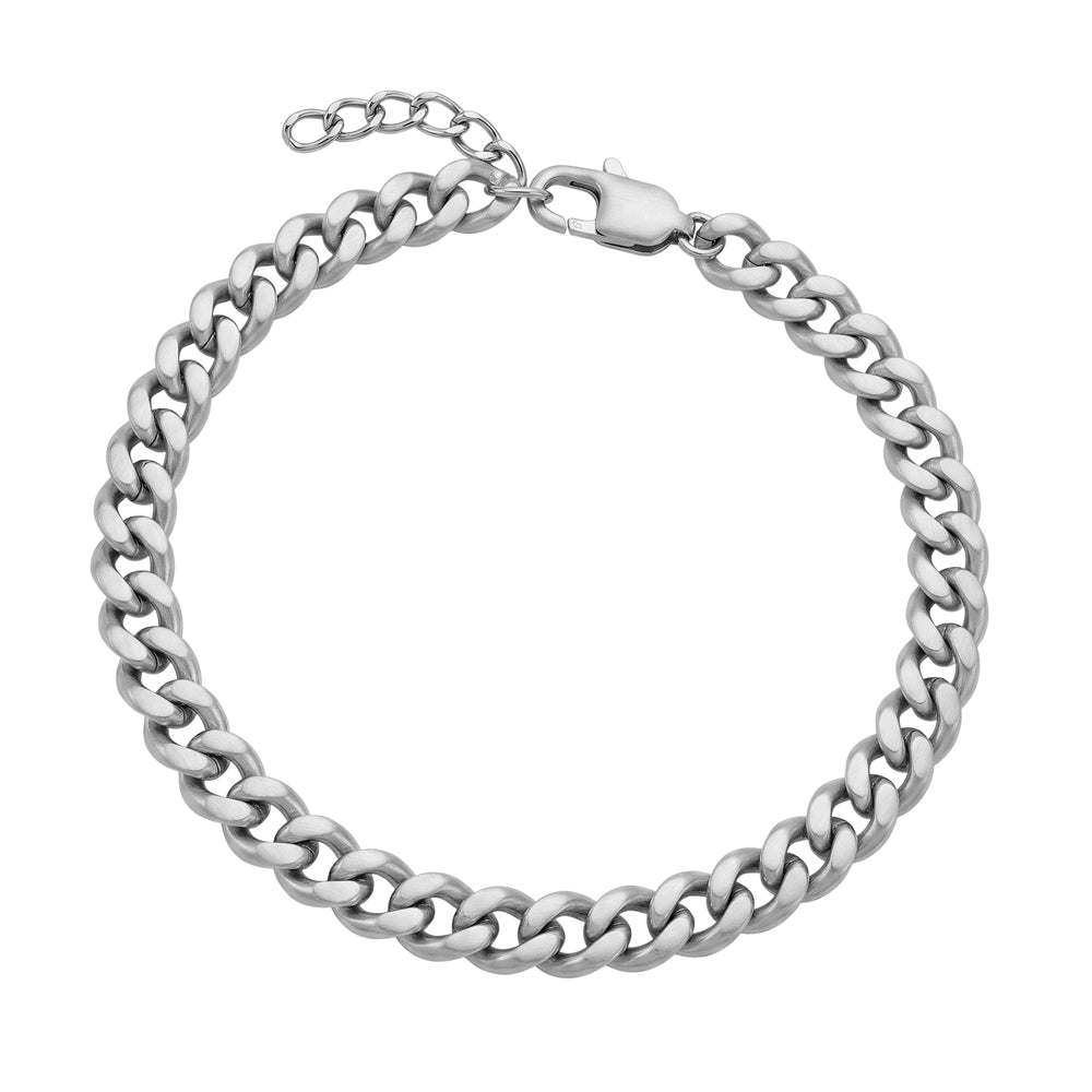 Blaze Matte Flat Cuban Link Bracelet