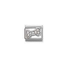Nomination Composable Classic Link White Bone CZ