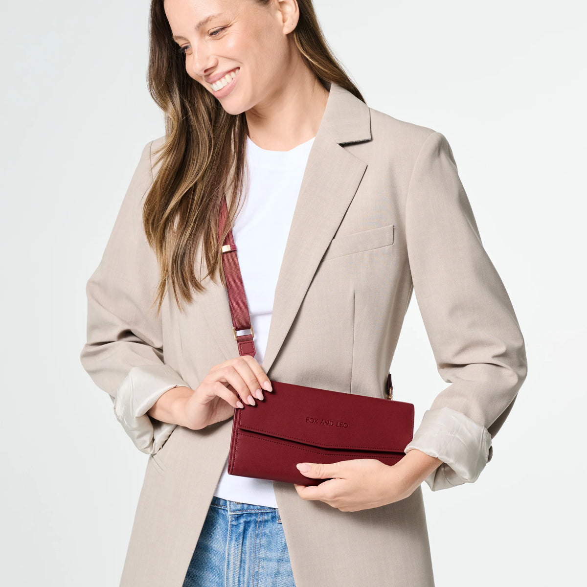 Fox and Leo- The Traveller 2.0 - Burgundy