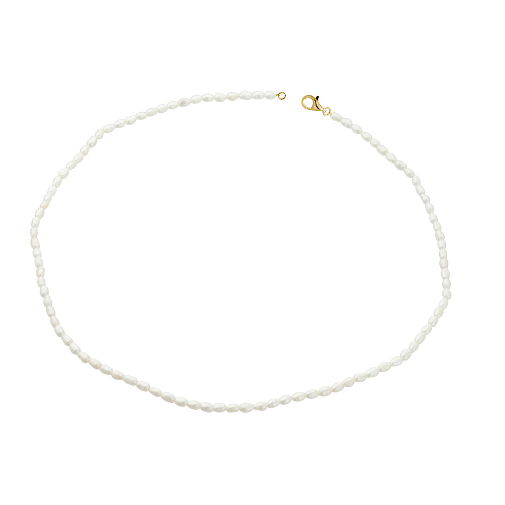 Freshwater Petite Rice Pearl Anklet
