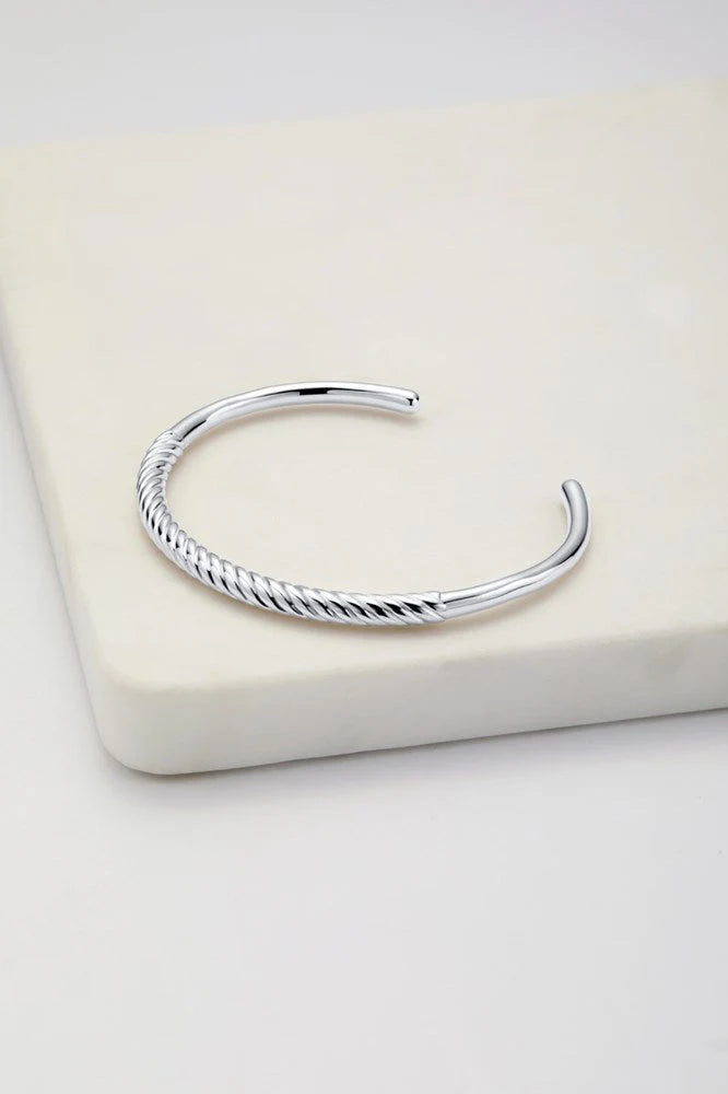 Zafino Tia Cuff Bracelet- Silver