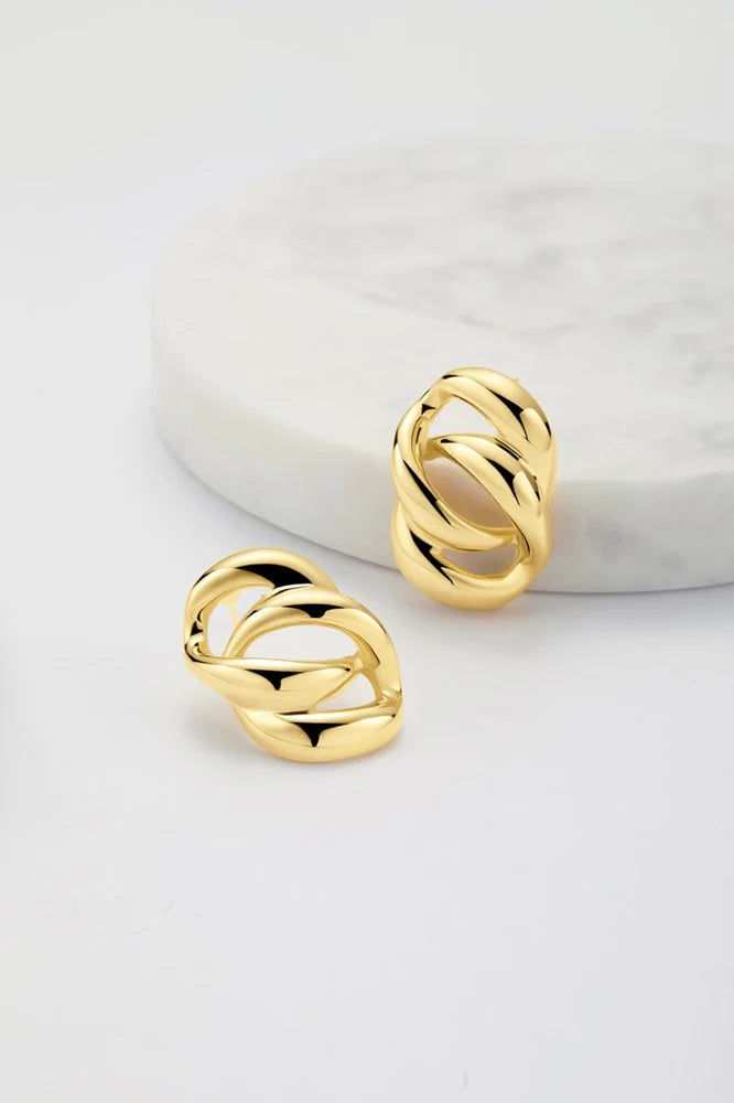 Zafino Ivy Earrings- Gold