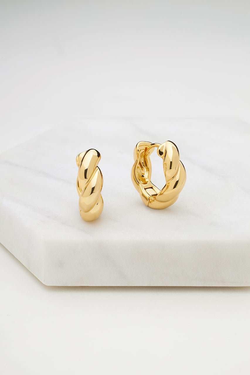 Zafino Maya Hoop - Gold