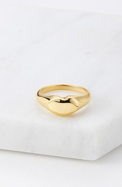 Zafino Heart Ring - Gold