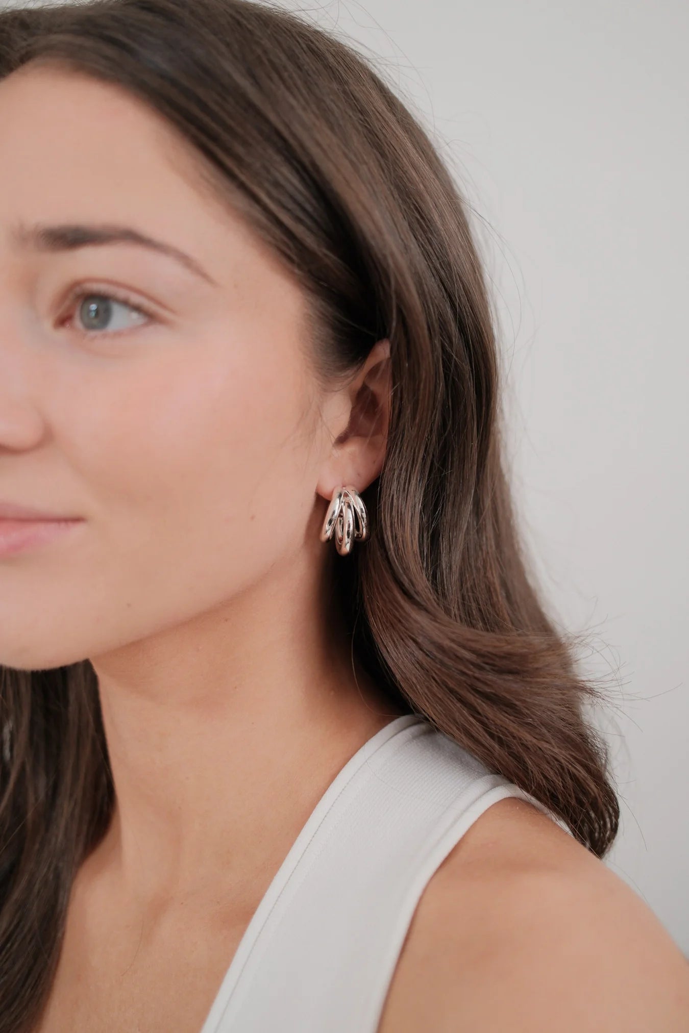 Zafino Indie Hoop - Silver