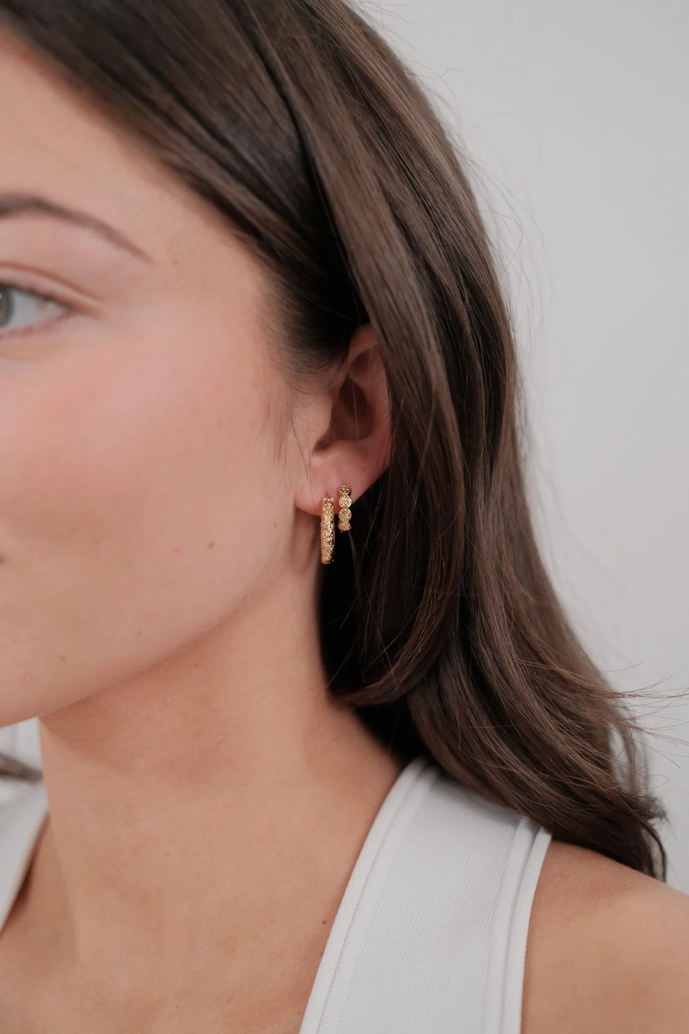 Zafino Josie Hoop - Gold