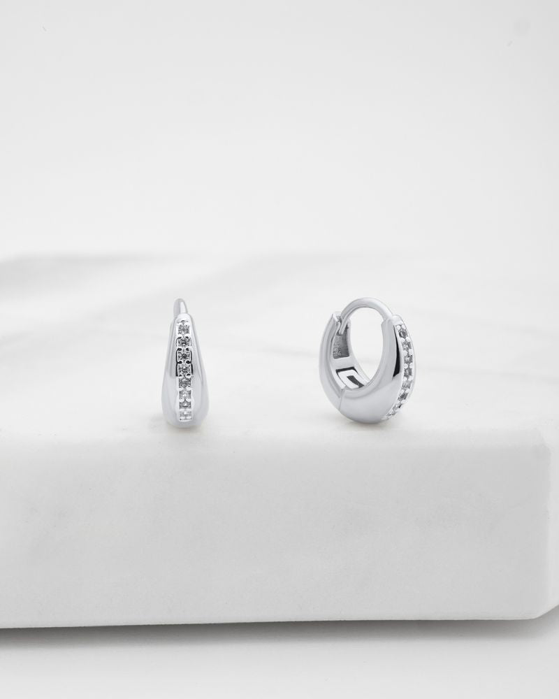 Zafino Hayley Huggie - Silver