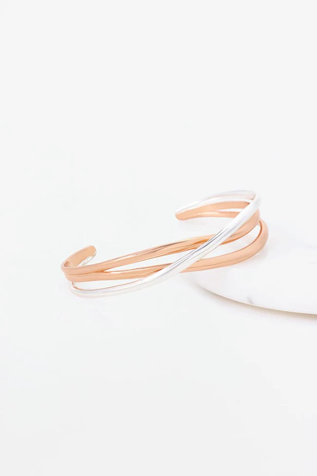 Zafino Cara Bracelet - Silver / Rose