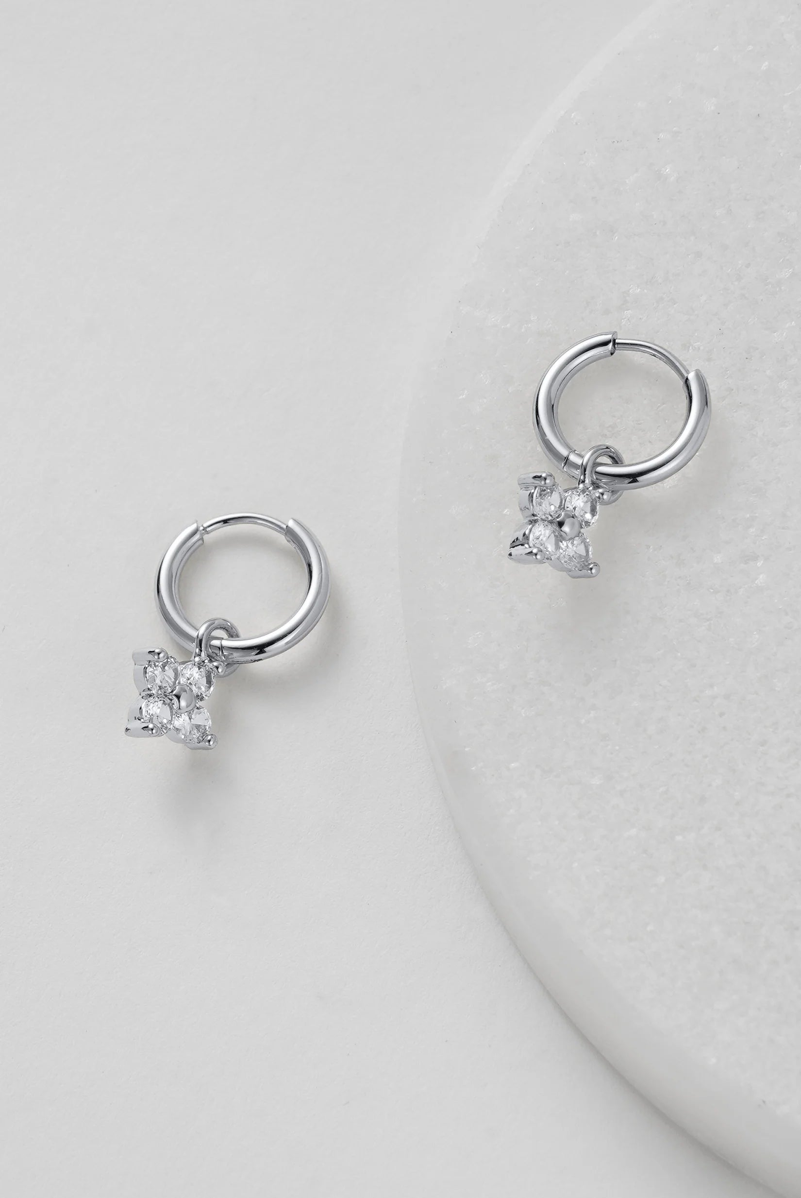 Zafino Ivy Mini Drop- Silver