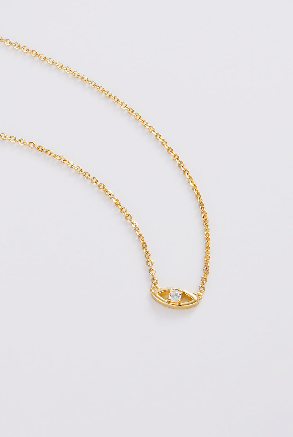 Zafino Evil Eye Necklace - Gold