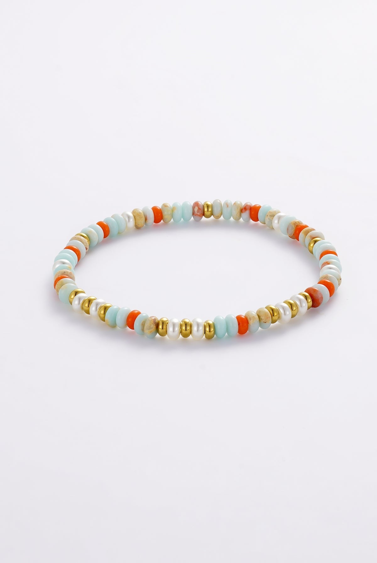 Zafino Bea Bracelet - Teal/Orange