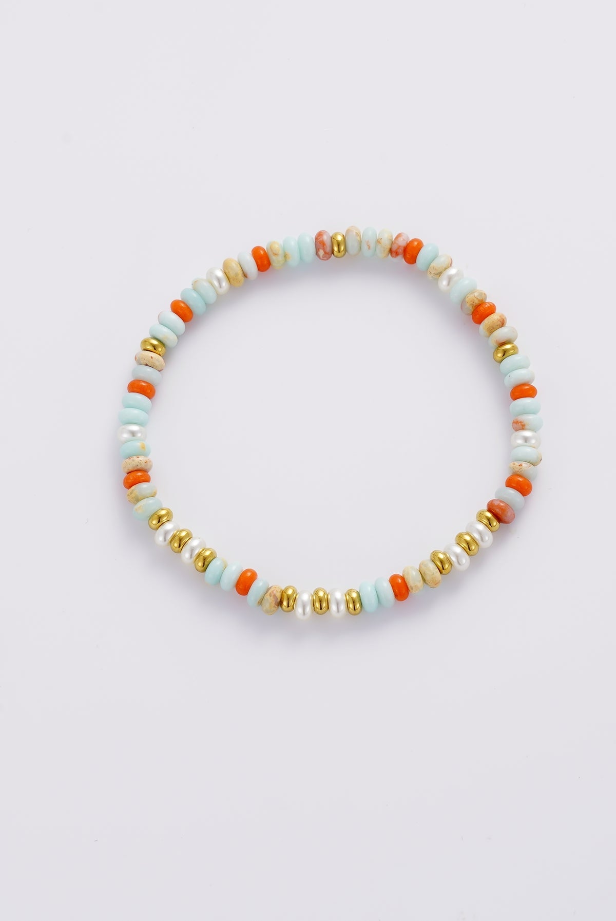Zafino Bea Bracelet - Teal/Orange