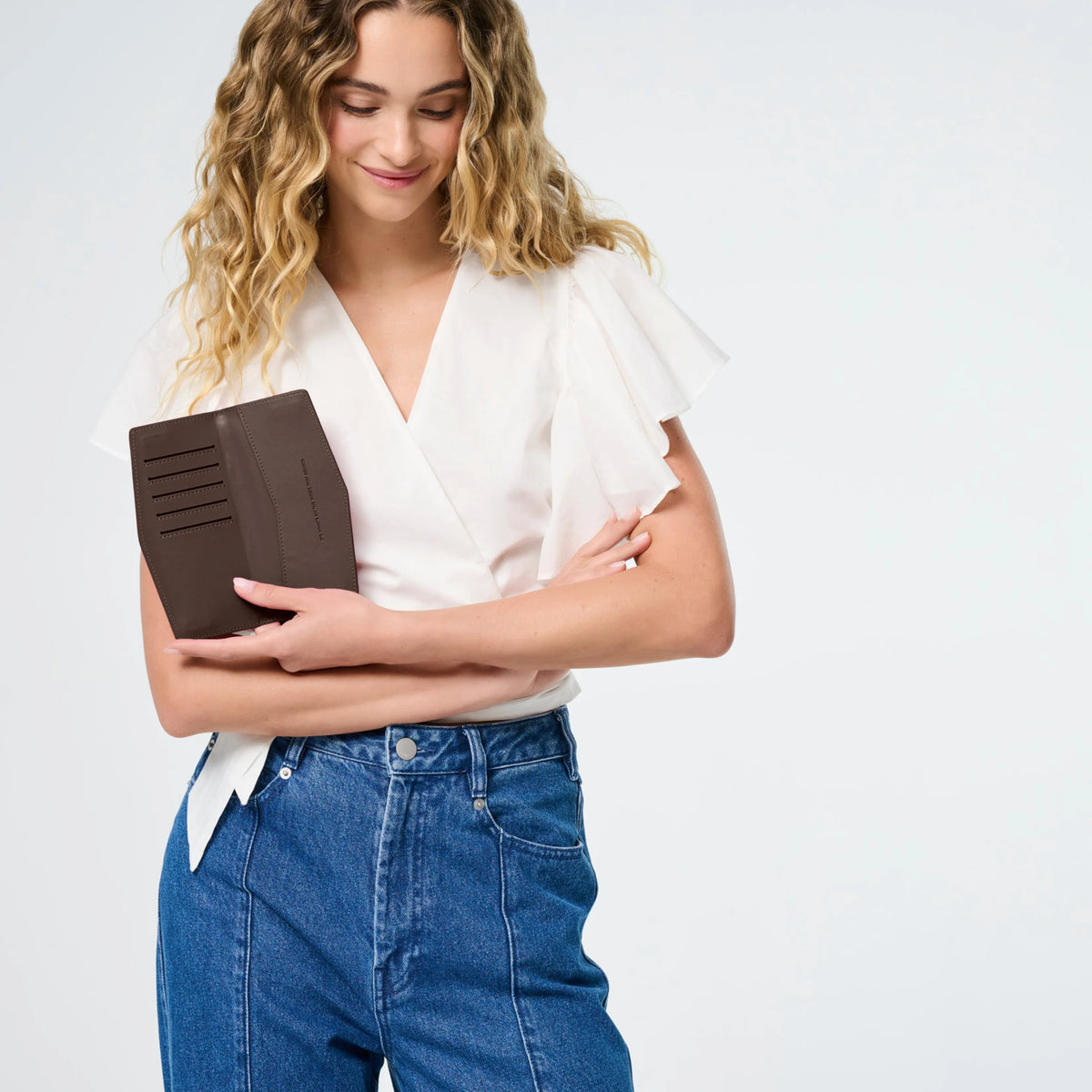 Fox & Leo Slimline Wallet - Chocolate