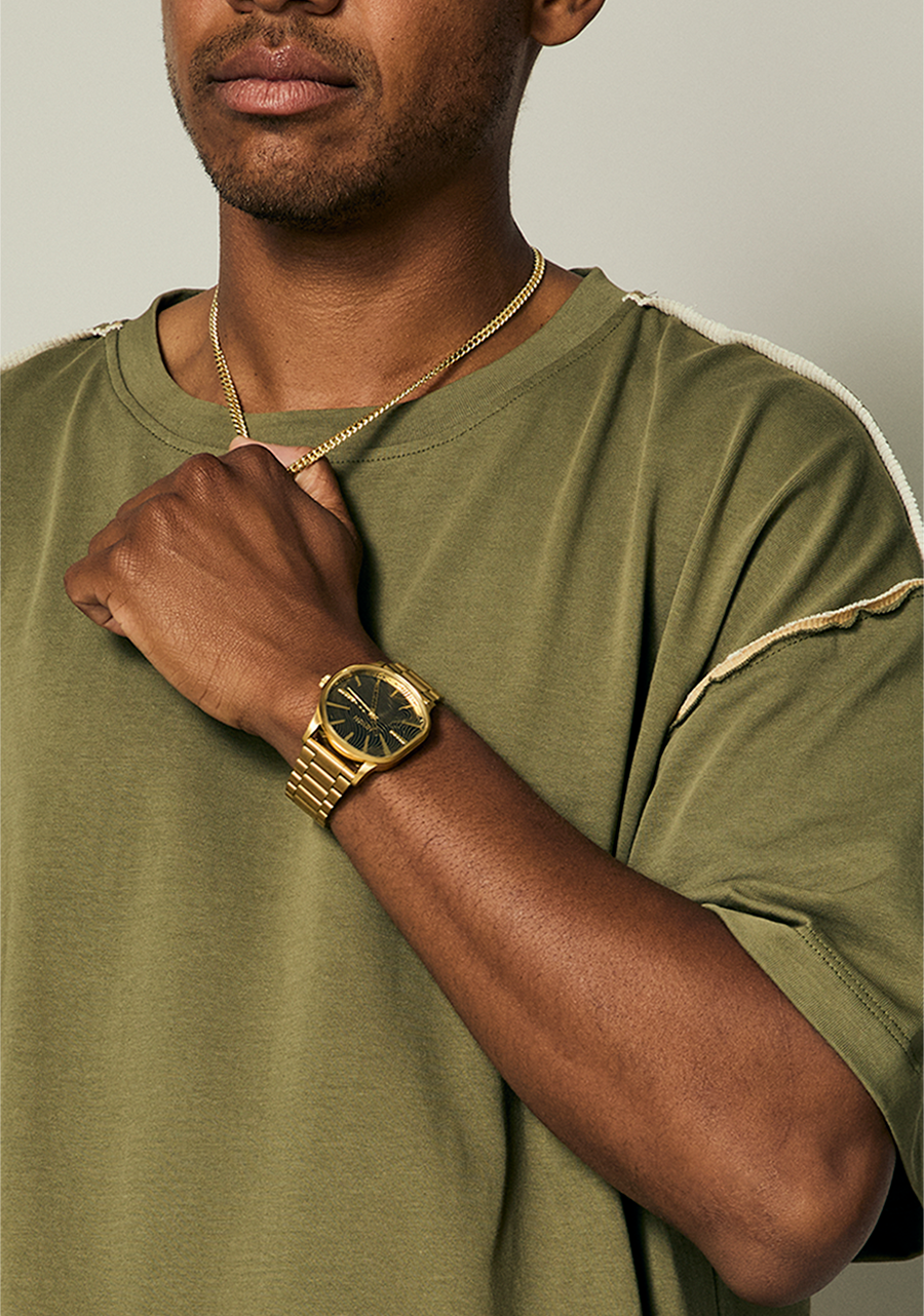 Nixon Sentry Wobble 4th Dim Gold / Black