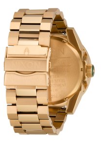 Nixon Corporal Stainless Steel All Gold / Green Sunray