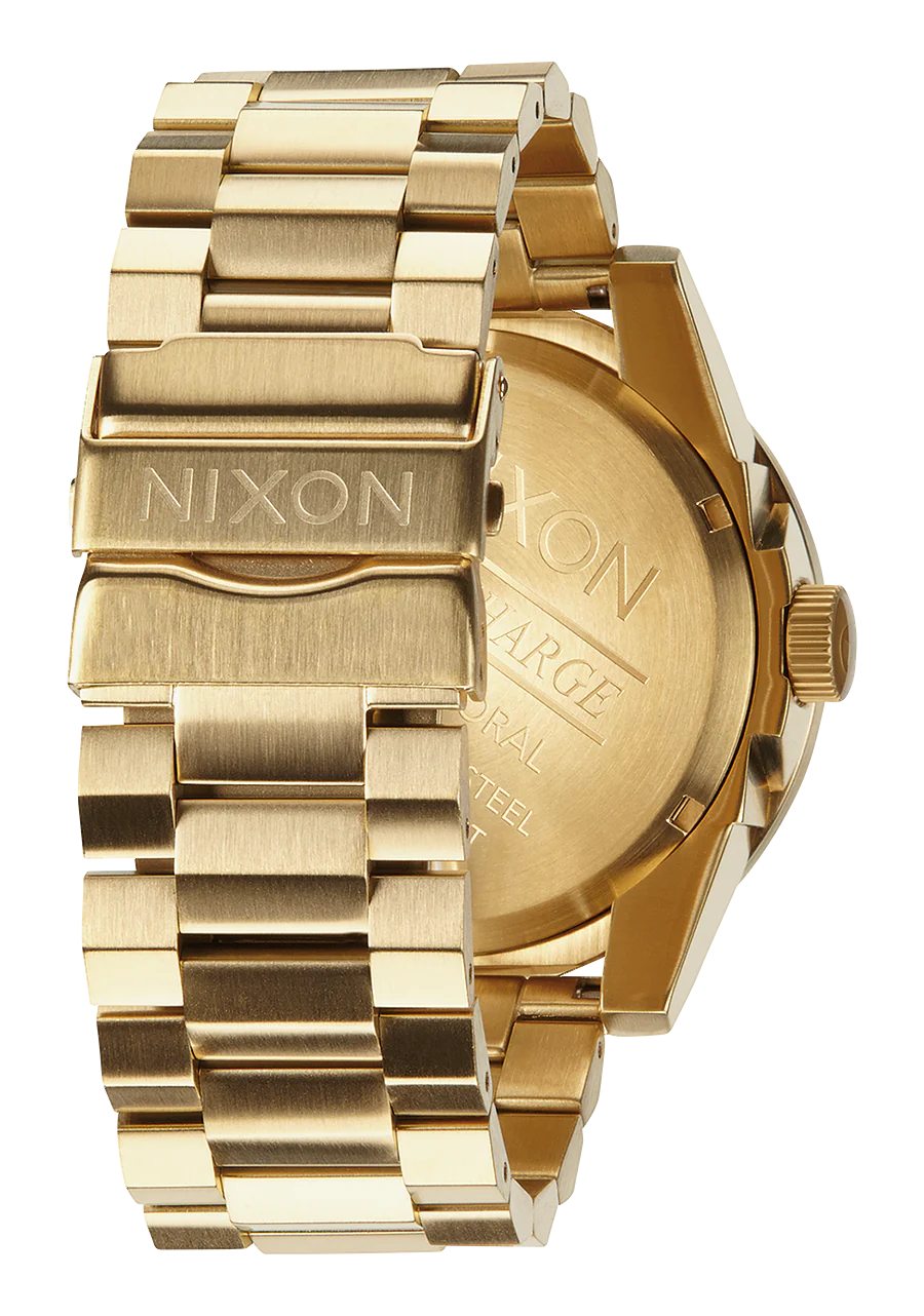 Nixon Corpal Stainless Steel All Gold and Black