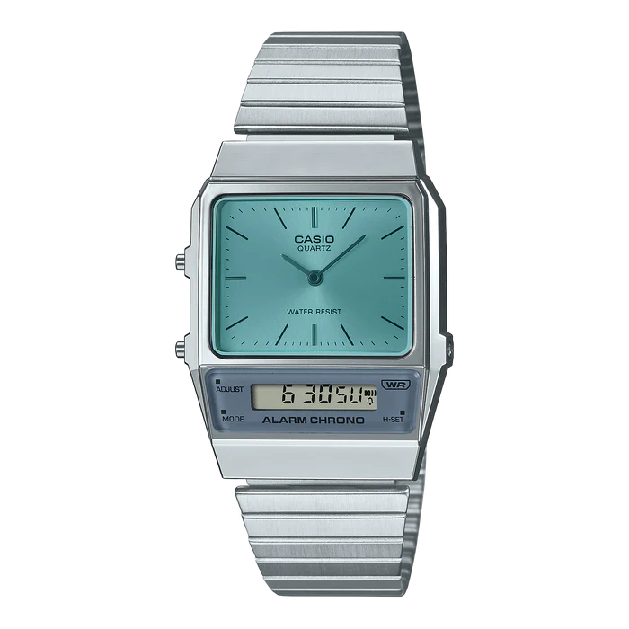Casio Duo Nostalgic Blue Watch AQ800ECGG-3A