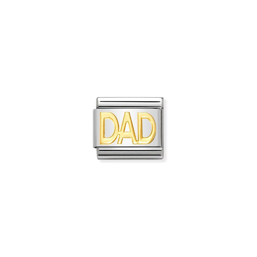 Composable Classic Link 030107/11 Dad in 18k Gold