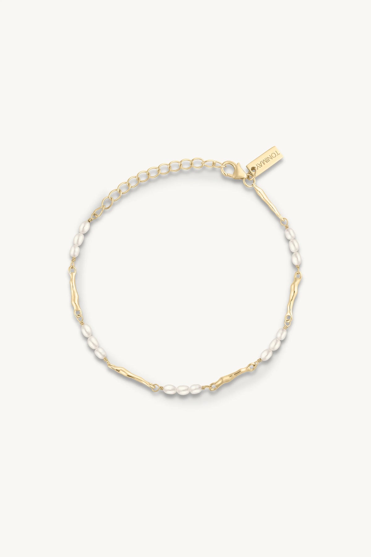 Toni May Aphrodite Pearl Gold Bracelet