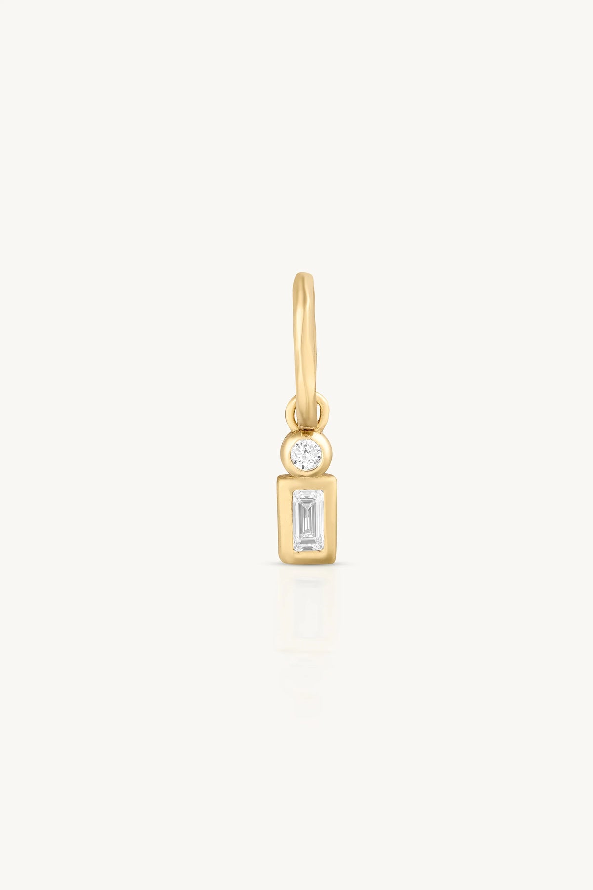 Toni May April Topaz Petite Gold Charm