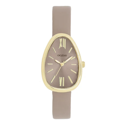 OOZOO Gold/Taupe Watch