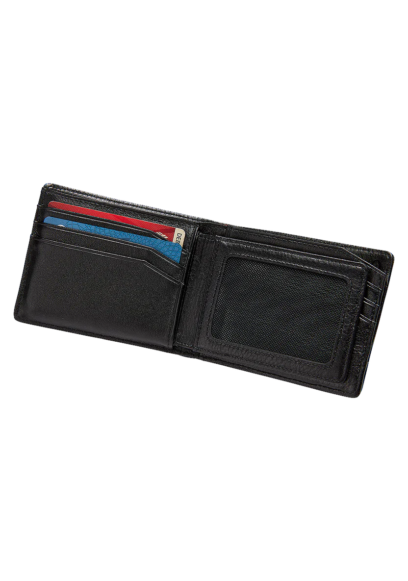Nixon Pass Leather Black Wallet