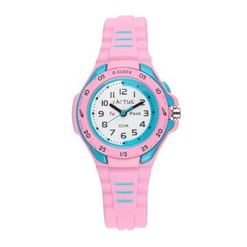Cactus Mentor - Time Teacher - Bright Pink