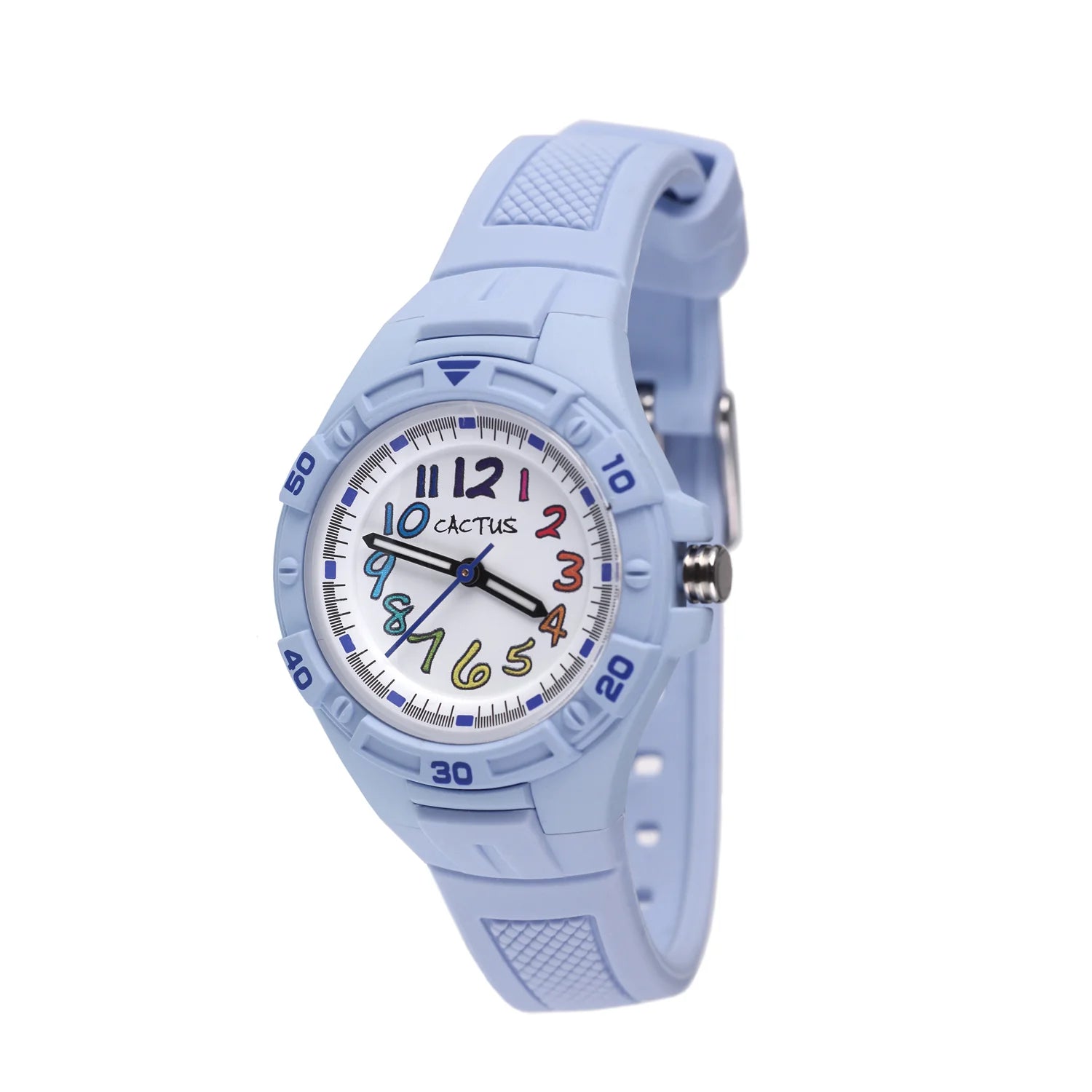 Cactus Rainbow - Everyday Kids & Teens Watch - Blue