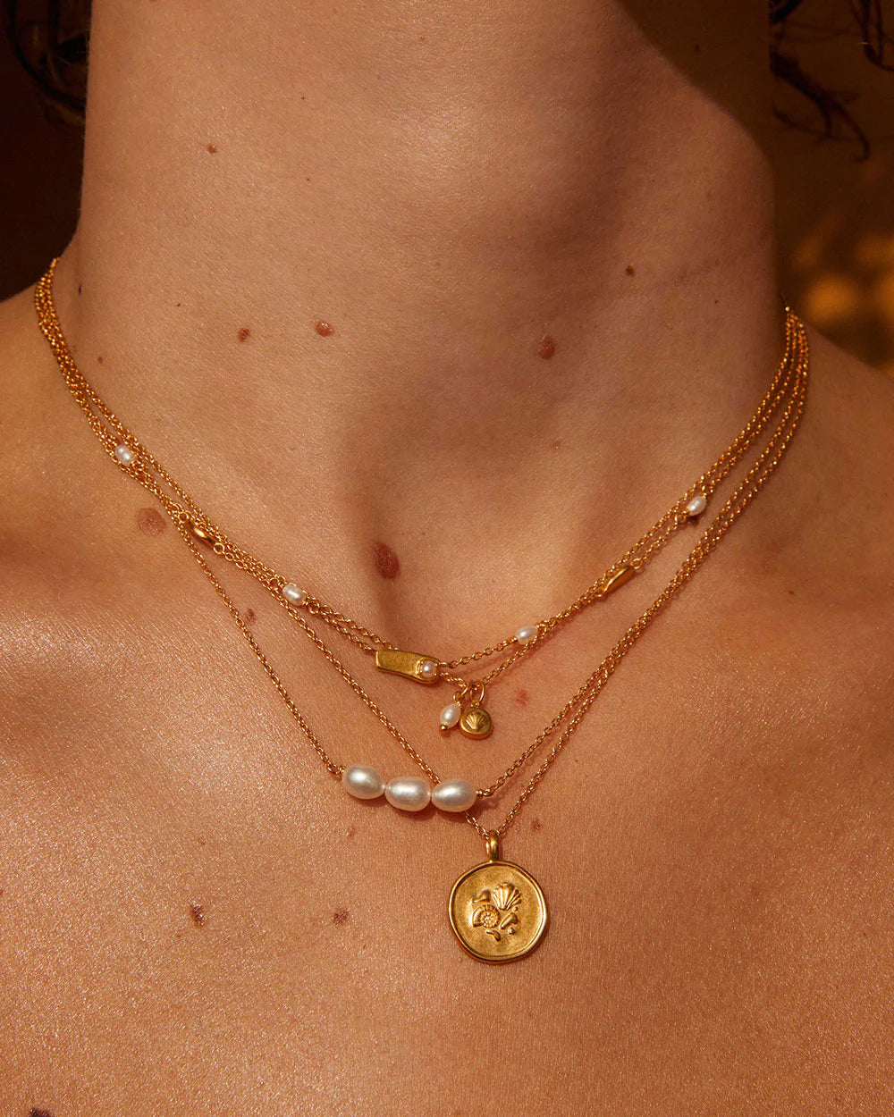 Kirstin Ash Vacanza Necklace- 18k Gold Vermeil