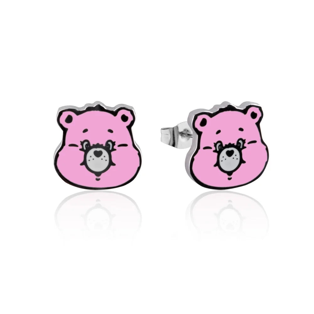 Couture Kingdom ECC Care Bears Cheer Bear Enamel Stud Earrings