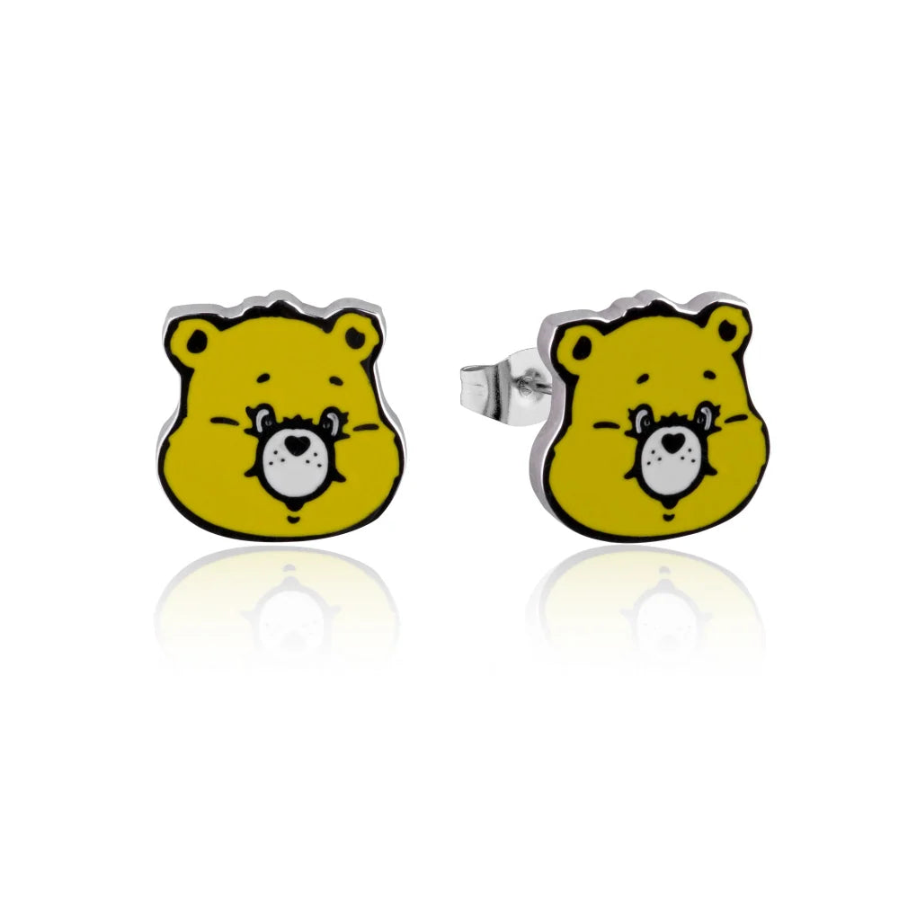 Couture Kingdom ECC Care Bears Funshine Bear Enamel Stud Earrings