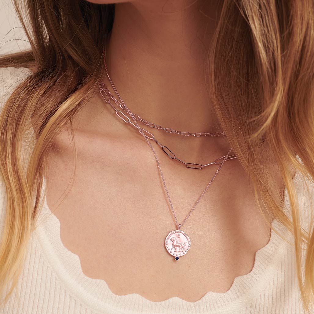 Murkani Courage Necklace in Rose Gold